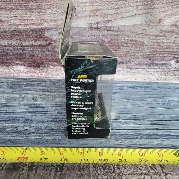 Johnny Lightning 1/64 Fine Pewter Hummer 1999 8.3 Oz pewter - Picture 5 of 9